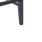 Set of 2 Bar Stool Counter Height Stool Dining Chair Pub Kitchen Stool, PU Leather Upholstered -ModernLuxe