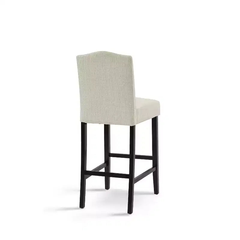 Set of 2 Bar Stool Counter Height Stool Dining Chair Pub Kitchen Stool, PU Leather Upholstered -ModernLuxe