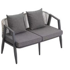 Ensemble de sièges d'extérieur Whisen, durables et confortables, adaptés aux patios, pelouses et bords de piscine