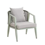 Ensemble de sièges d'extérieur Whisen, durables et confortables, adaptés aux patios, pelouses et bords de piscine