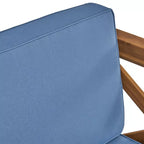 Christopher Knight Home Brava Outdoor Acacia Wood 4 Seater Chat Set with Cushions