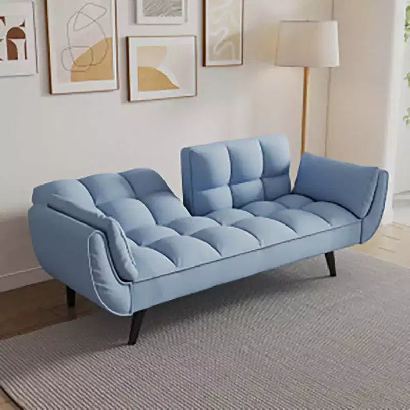 Living Room Sofa, 57 Sofa Couch With Two Armrests Throw Pillow, Tufted Seat Cushion,Comfortable Fit Sofa For Apartment Bedroom Small Space