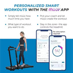 Stamina muuv Treadmill, Foldable Walking Pad, Home Gym Cardio Exercise Machine