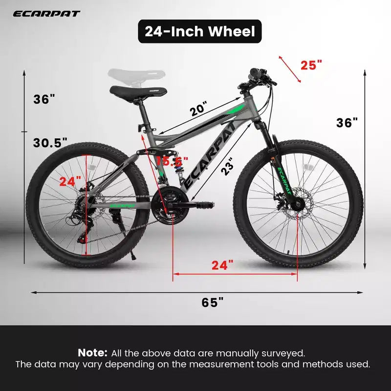Sturdy Steel Frame for Adults, Commuting, Travel and Off-Road Cycling