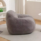 Vatros Grande Chaise Pouf Canapé Pouf avec Accoudoir