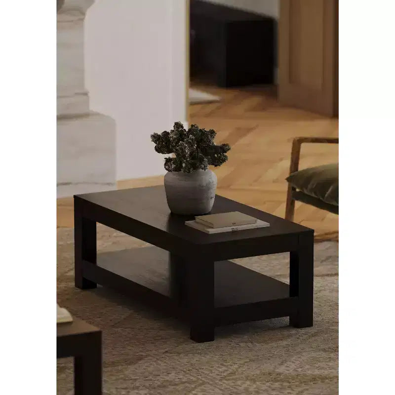Maven Lane Paulo Wooden Coffee Table 48x24