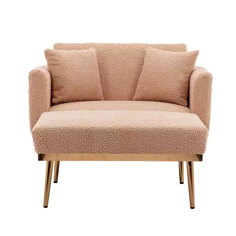 Okak Modern Accent Chair, Fashionable and Classic Style Chaise Accent Chair for Living Room and Hotel Bed Room