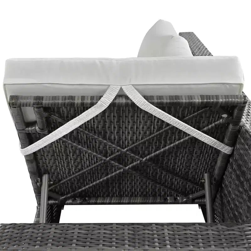 Whisen 6-Piece Outdoor PE Rattan Sofa Set with Storage Box & Removable Covers