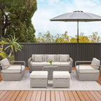 EROMMY 7 - Person Outdoor Seating Group with Cushions