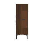 Famapy Bookshelf Contemporary Display Cabinet with Warm Light and Glass Front Multifunctional Bookcase Storage Cabinet