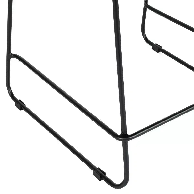 Flash Furniture HERCULES Stackable Counter Stool with Air-Vent Back and Powder Coated Sled Base