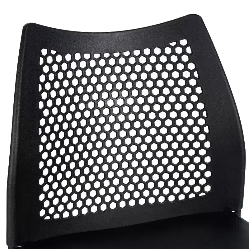 Flash Furniture HERCULES Stackable Counter Stool with Air-Vent Back and Powder Coated Sled Base