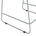 Flash Furniture HERCULES Stackable Counter Stool with Air-Vent Back and Powder Coated Sled Base
