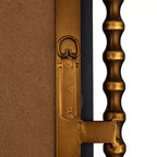 Storied Home Cast Metal Framed Tall Wall Mirror
