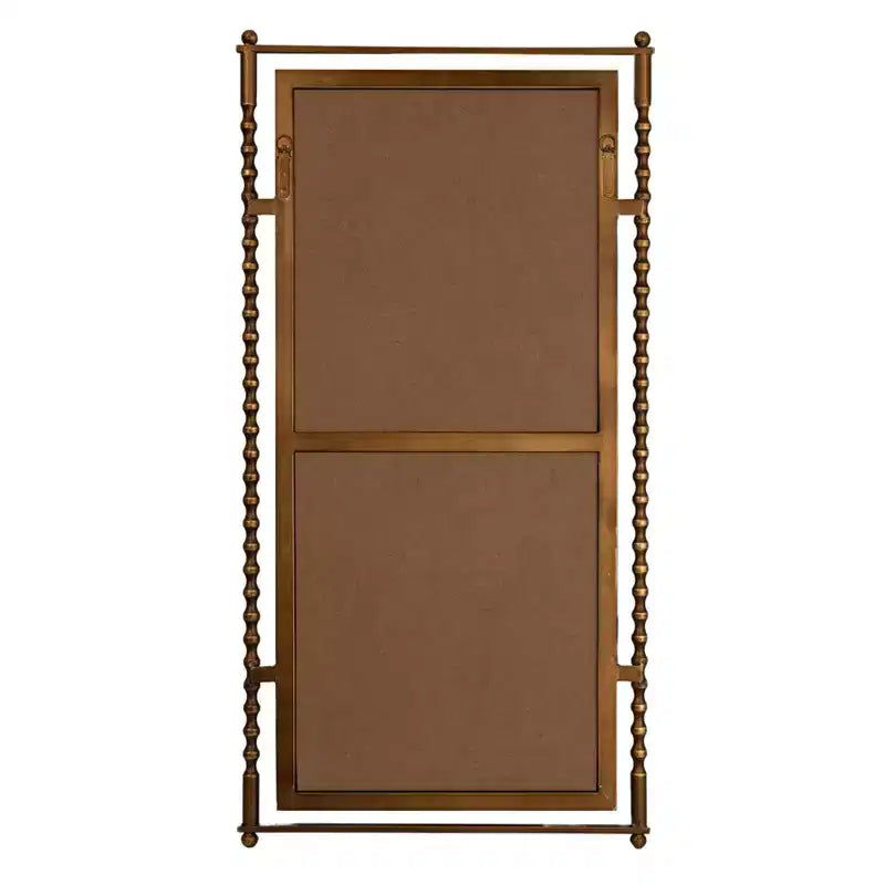 Storied Home Cast Metal Framed Tall Wall Mirror