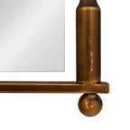 Storied Home Cast Metal Framed Tall Wall Mirror
