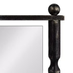 Storied Home Cast Metal Framed Tall Wall Mirror