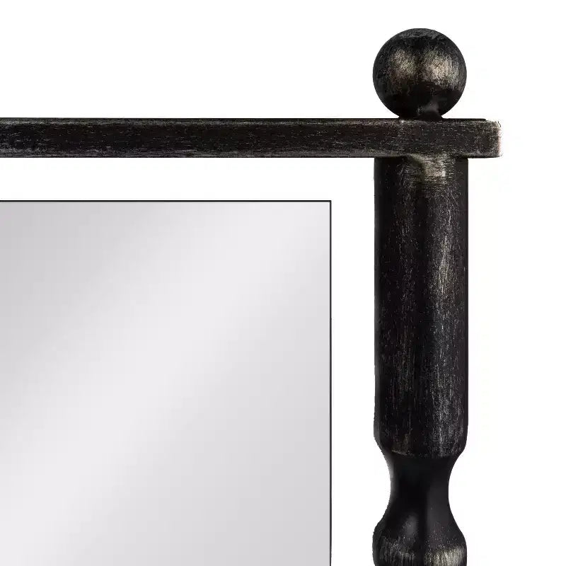 Storied Home Cast Metal Framed Tall Wall Mirror