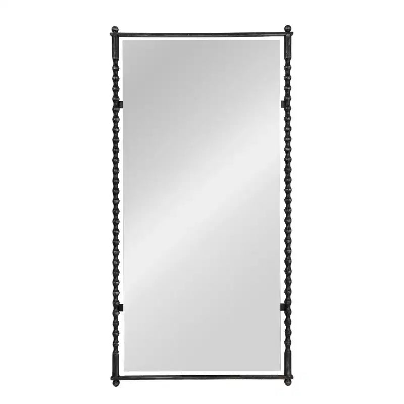 Storied Home Cast Metal Framed Tall Wall Mirror
