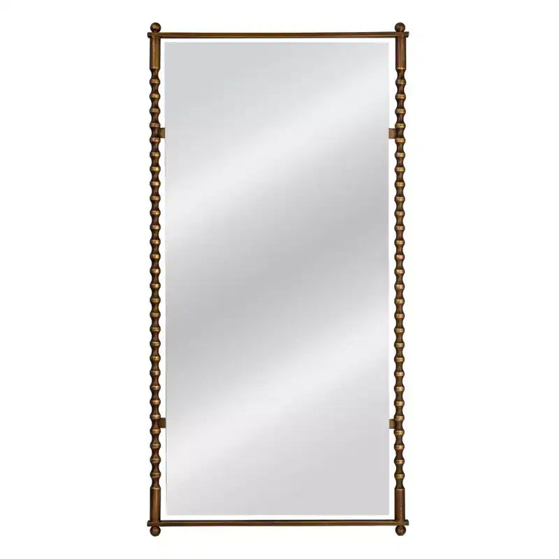 Storied Home Cast Metal Framed Tall Wall Mirror