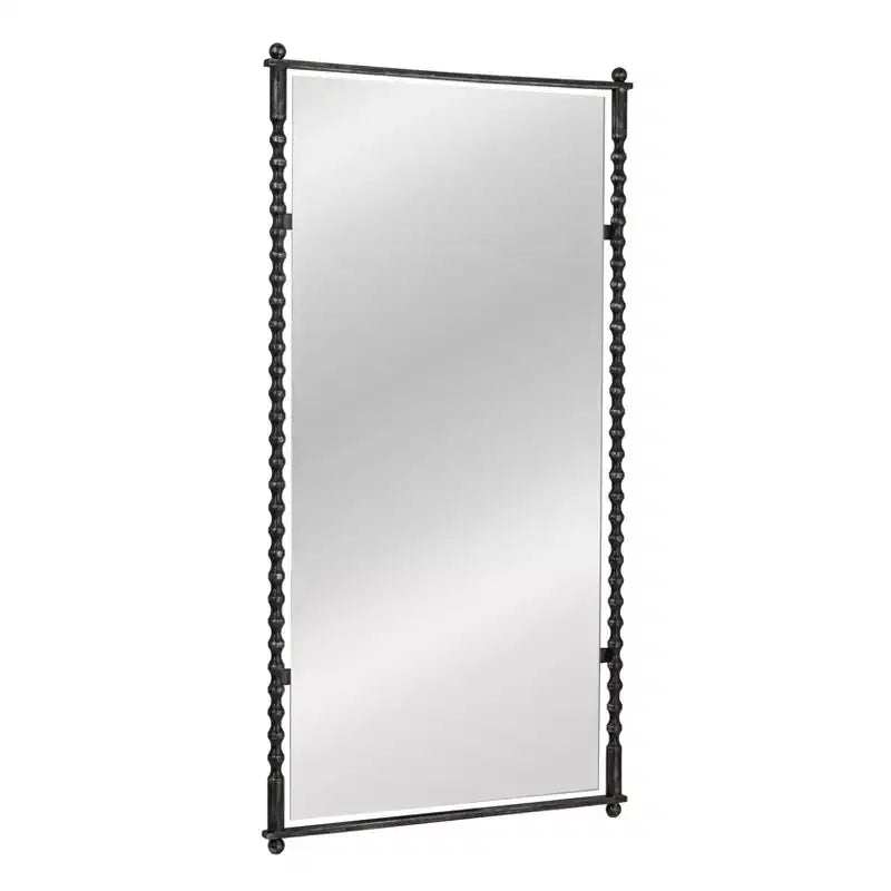 Storied Home Cast Metal Framed Tall Wall Mirror