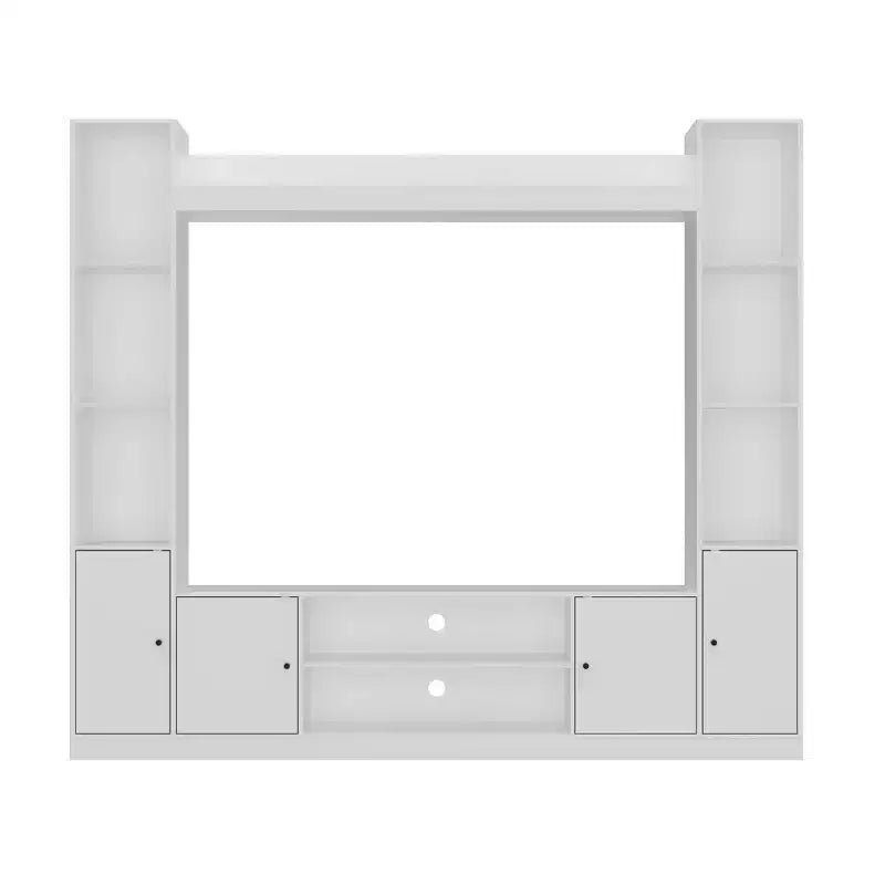 Famapy Modern and Minimalist Entertainment Center TV Stand: Modern Design with Ample Storage Media Console, Floating TV Shelf