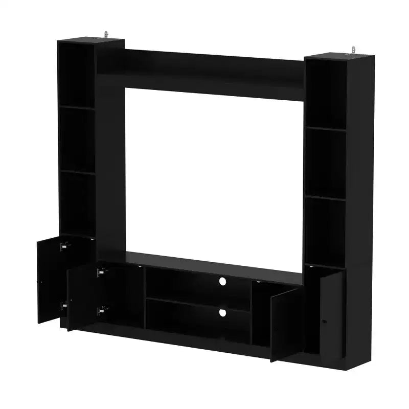 Famapy Modern and Minimalist Entertainment Center TV Stand: Modern Design with Ample Storage Media Console, Floating TV Shelf