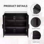 PexFix Wood Accent Cabinet with Adjustable Shelves