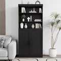PexFix Wood Accent Cabinet with Adjustable Shelves