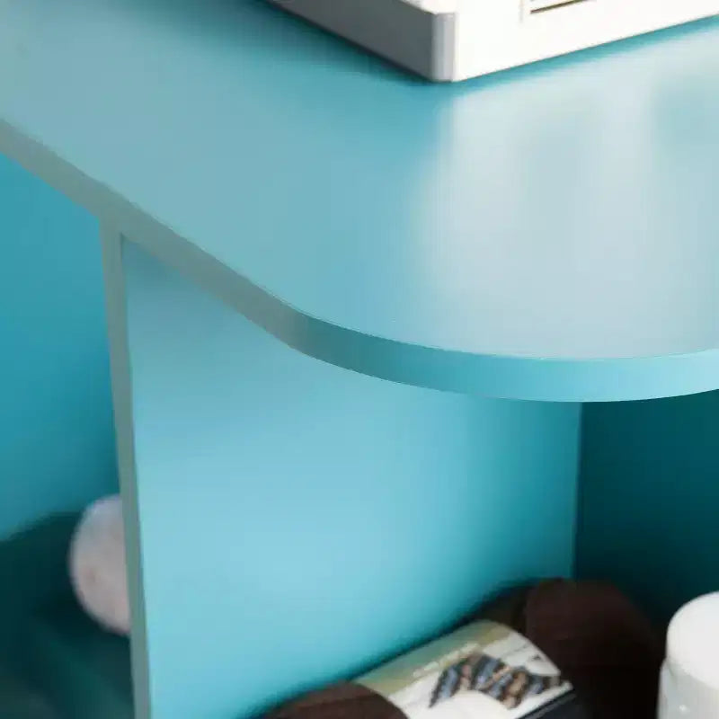Stradville Expandable Rolling Sewing Table/Craft Station - Turquoise - SEI