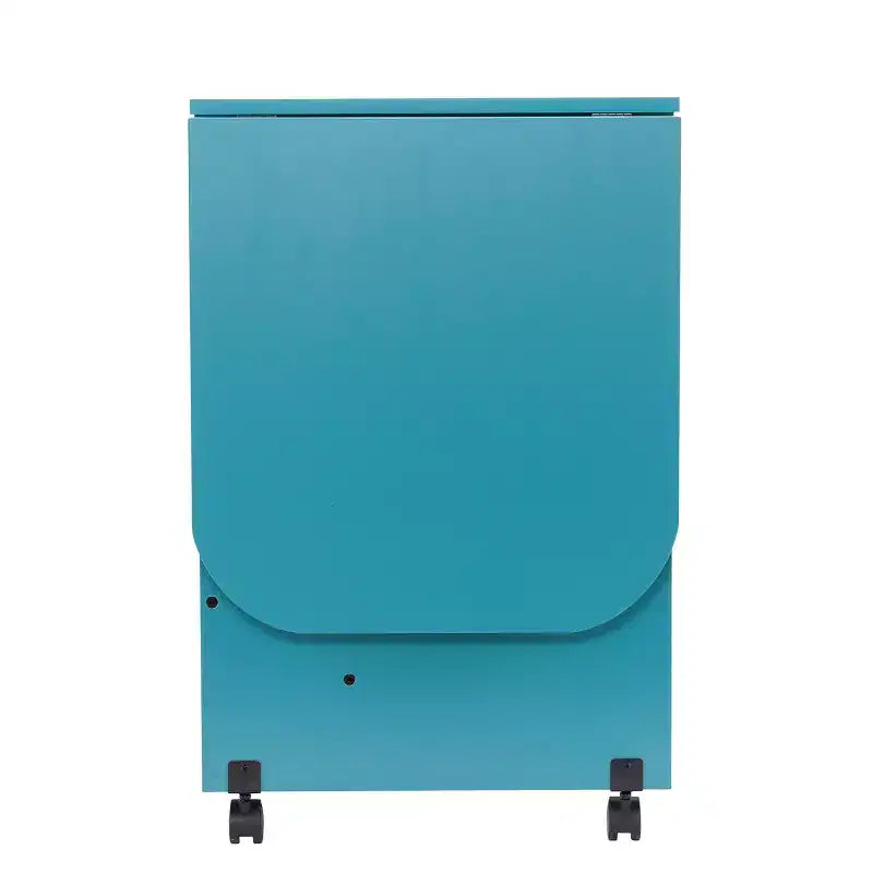 Stradville Expandable Rolling Sewing Table/Craft Station - Turquoise - SEI