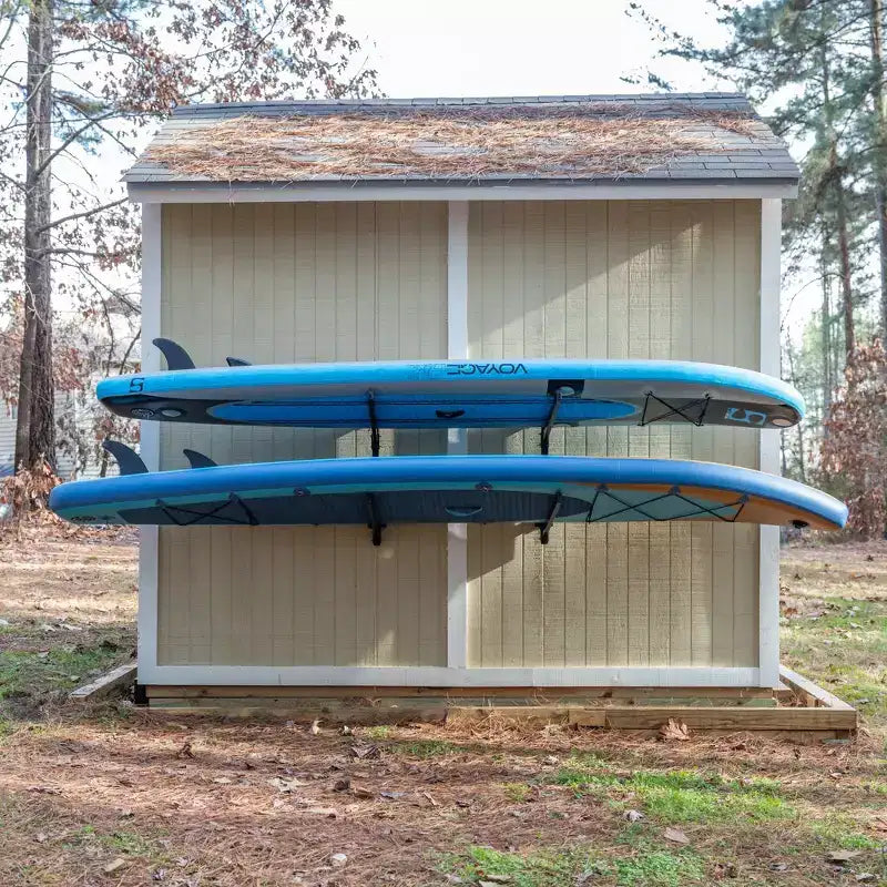 StoreYourBoard Sandbridge SUP & Surfboard Storage | Outdoor Adjustable Rack | 2 Level