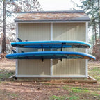 StoreYourBoard Sandbridge SUP & Surfboard Storage | Outdoor Adjustable Rack | 2 Level