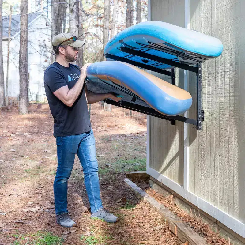StoreYourBoard Sandbridge SUP & Surfboard Storage | Outdoor Adjustable Rack | 2 Level