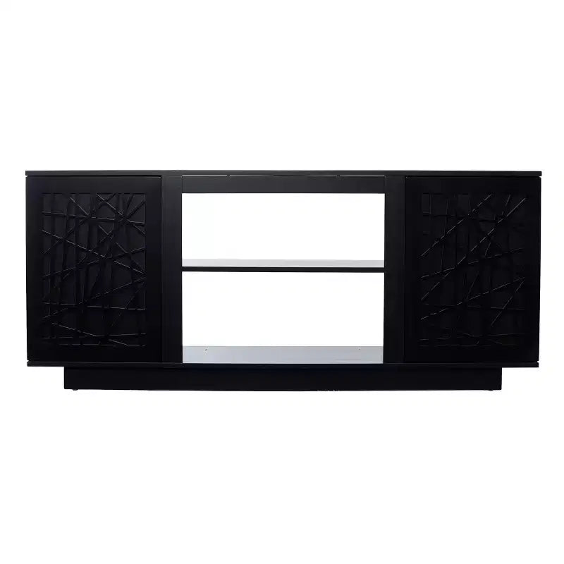 Delgrave Media Console with Storage - Black - SEI