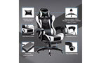 Ergonomic Gaming Chair with Lumbar Support  Sleek Racing Design