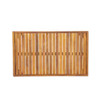 Christopher Knight Home Negley Outdoor 2 Piece Acacia Wood and Rope Chat Set with Water Resistant Cushion