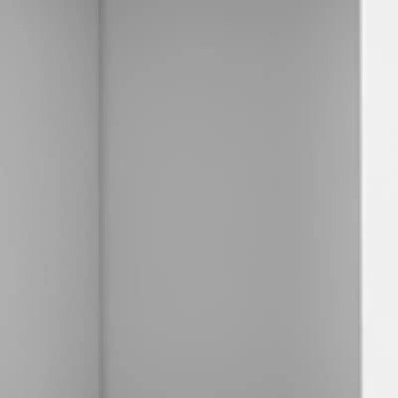 HomeRoots 59 White Wood Wall Mounted Accent Cabinet With Four Doors