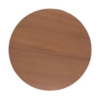 TABLE BASSE EN BOIS MASSIF D'ACACIA, COULEUR NATURELLE ET NOIRE