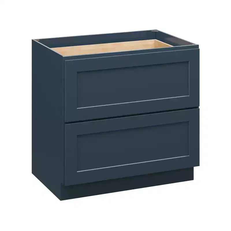 CASAINC 36 in. W x 34.5 in. H x 24 in. D 2-Drawer Base Kitchen Cabinet  Soft-Close, Plywood Frame - Ready to Assemble