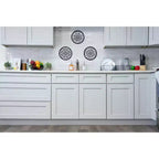 CASAINC 36 in. W x 34.5 in. H x 24 in. D 2-Drawer Base Kitchen Cabinet  Soft-Close, Plywood Frame - Ready to Assemble