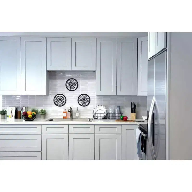 CASAINC 36 in. W x 34.5 in. H x 24 in. D 2-Drawer Base Kitchen Cabinet  Soft-Close, Plywood Frame - Ready to Assemble
