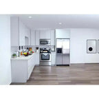 CASAINC 36 in. W x 34.5 in. H x 24 in. D 2-Drawer Base Kitchen Cabinet  Soft-Close, Plywood Frame - Ready to Assemble