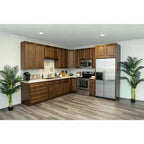 CASAINC 36 in. W x 34.5 in. H x 24 in. D 2-Drawer Base Kitchen Cabinet  Soft-Close, Plywood Frame - Ready to Assemble