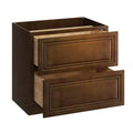 CASAINC 36 in. W x 34.5 in. H x 24 in. D 2-Drawer Base Kitchen Cabinet  Soft-Close, Plywood Frame - Ready to Assemble