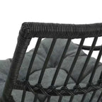 Christopher Knight Home Caryl Outdoor Wicker Chair and Side Table Set with Cushion