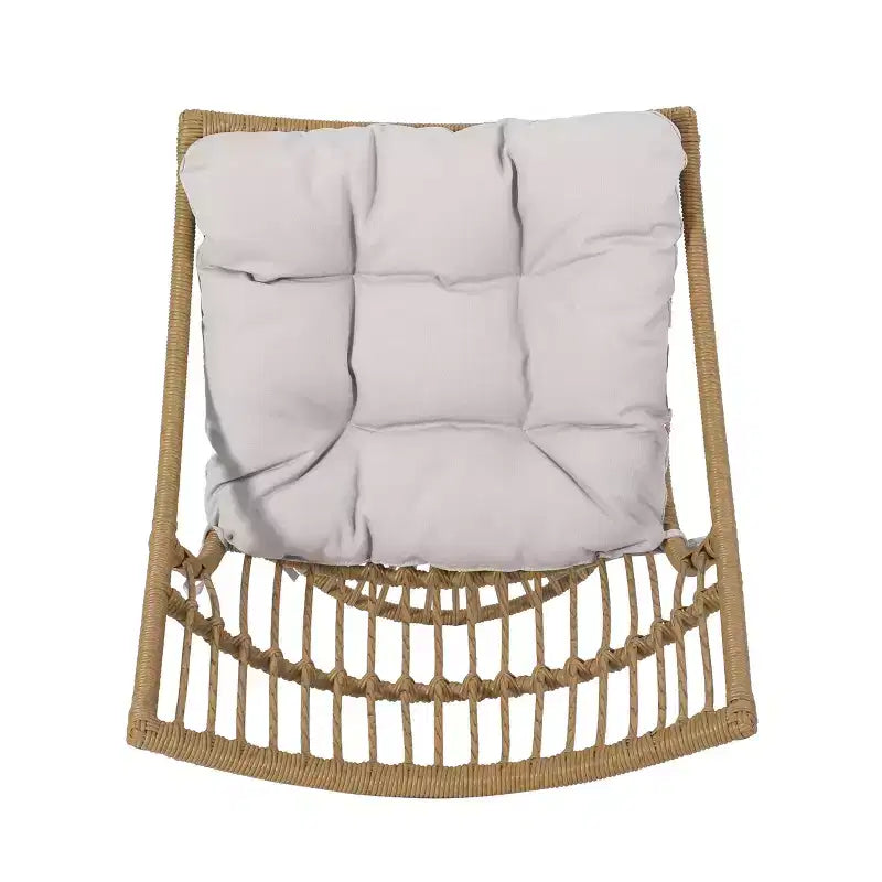 Christopher Knight Home Caryl Outdoor Wicker Chair and Side Table Set with Cushion