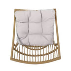 Christopher Knight Home Caryl Outdoor Wicker Chair and Side Table Set with Cushion
