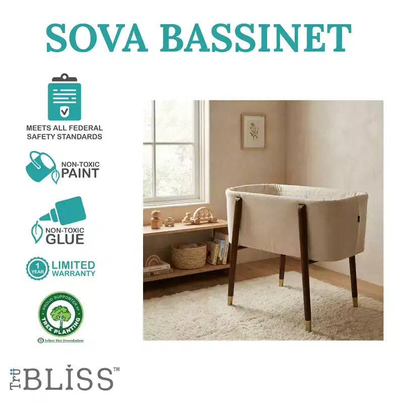 TruBliss SOVA Bassinet - Newborn to 5 months