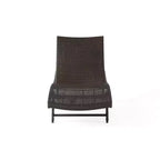 Christopher Knight Home Calvin 6 Piece Outdoor Rattan and Iron Adjustable Chaise Lounges with Foldable Tables